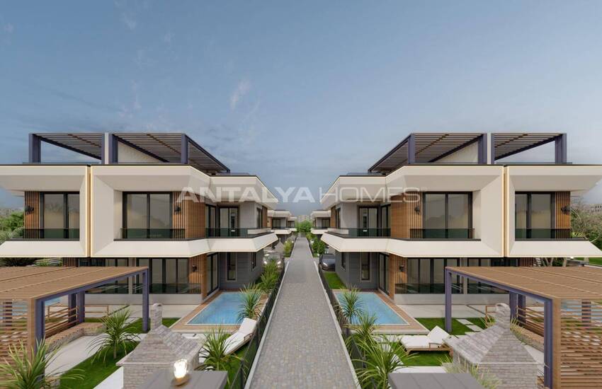 Mersin Ayaş'ta Deniz ve Doğa Manzaralı Şık Villalar 18