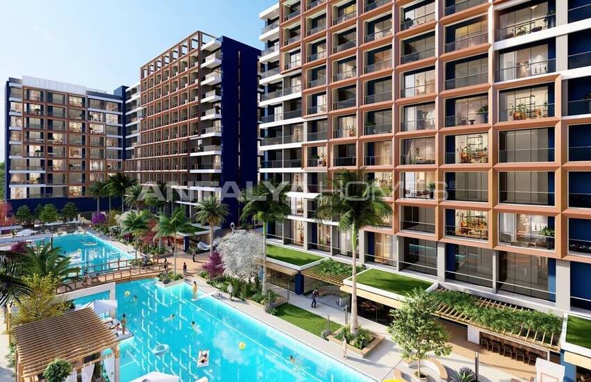 Investment Apartments in a Hotel-concept Project in Mersin