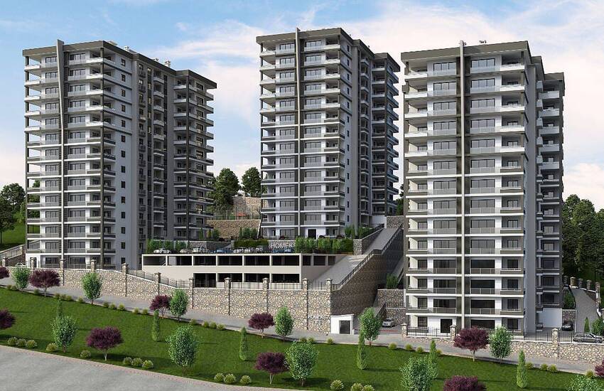 Sea View Apartments for Sale in Complex in Trabzon 1