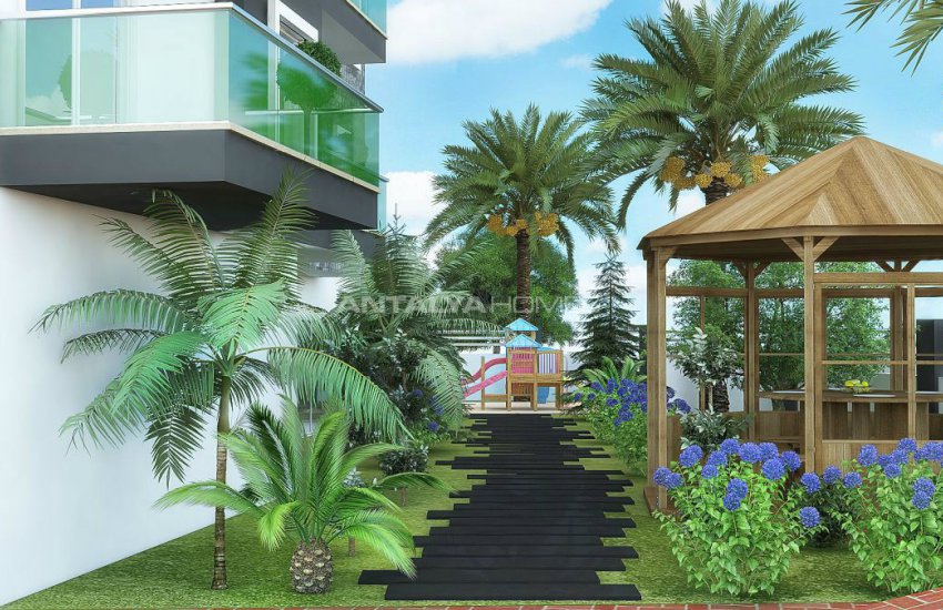 Nieuwe Appartementen Verweven Met De Natuur In Alanya 3