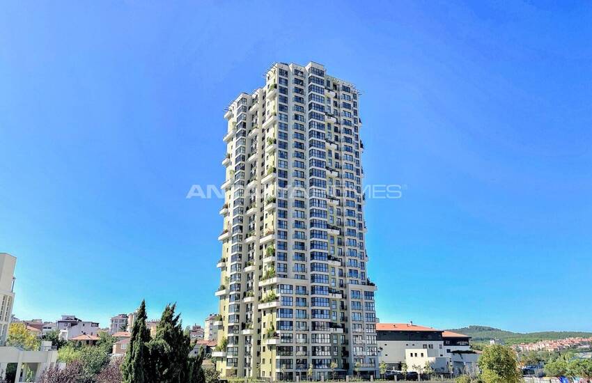 New Istanbul Flats with Rich Infrastructure in Umraniye