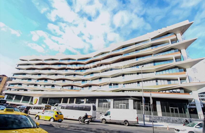 Lägenheter I Beyoglu Istanbul Med Modern Stad Koncept 0