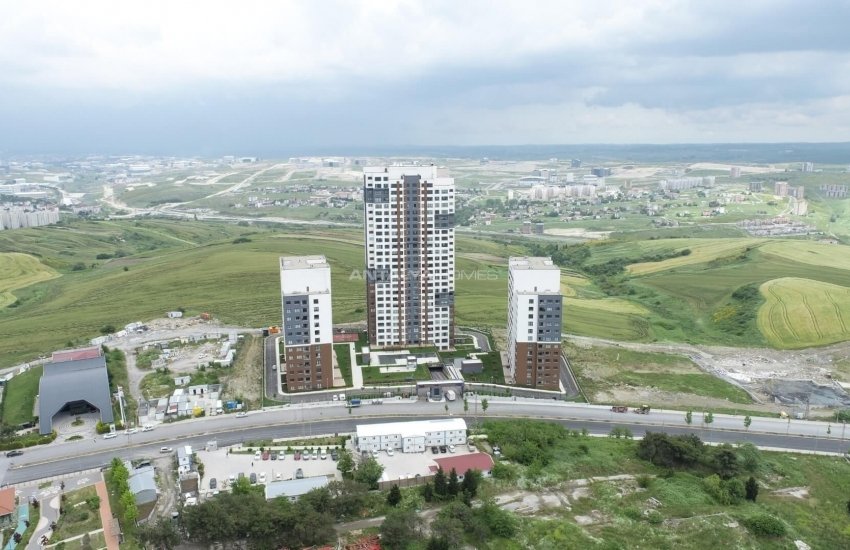 Turnkey Apartments with Modern Architecture in Basaksehir