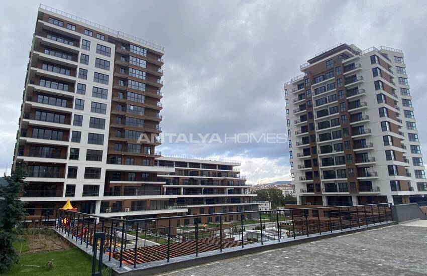 آپارتمان های استانبول با مناطق مجتمع سبز در عمرانیه