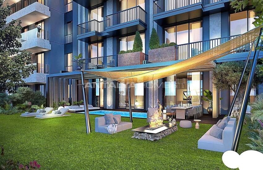 Luxury Real Estate in Istanbul Sisli Surrounded by Forest