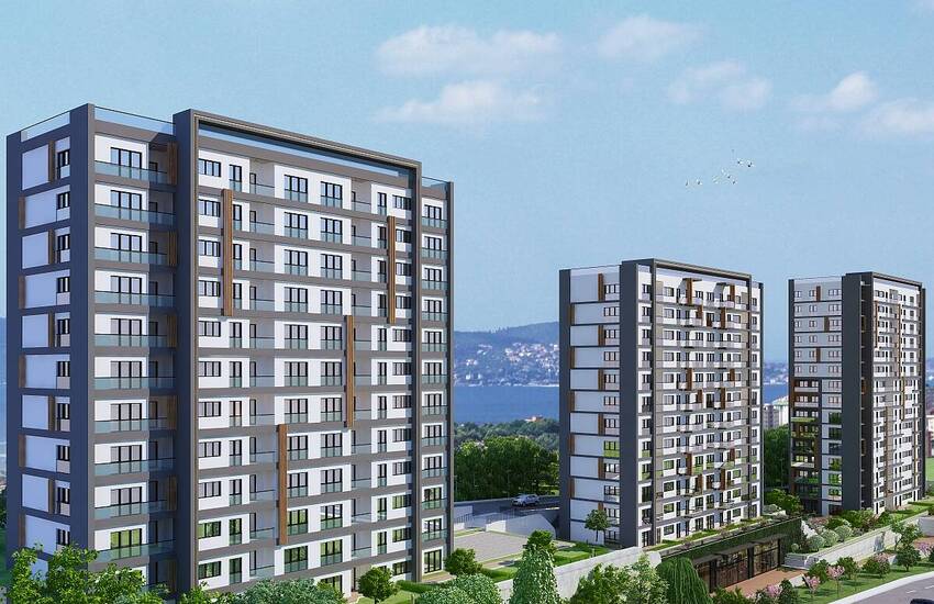 Apartments in a Comprehensive Residential Complex in Kartal 1