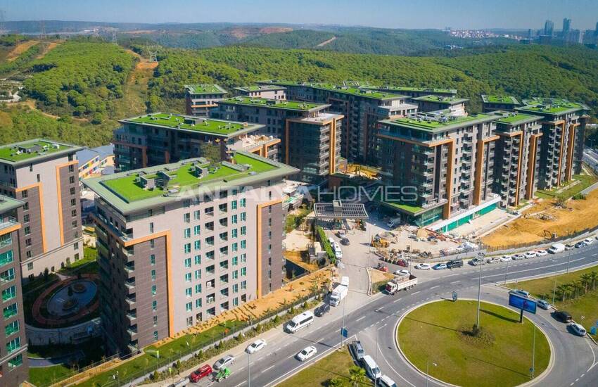 Spacious Apartments with Forest View in Kagithane Istanbul