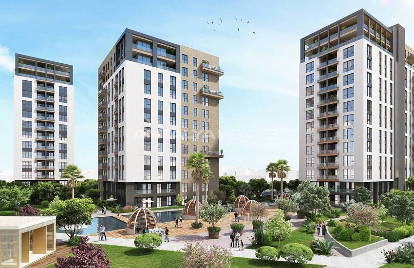 New Build Sea View Apartments Near Airport in Istanbul