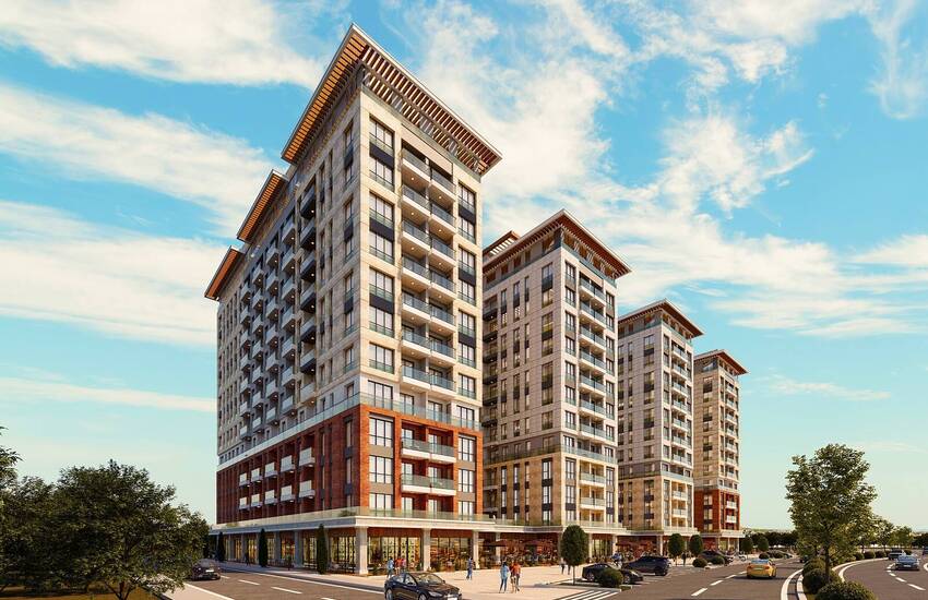 Flats in a Comprehensive Residential Complex in Zeytinburnu 1