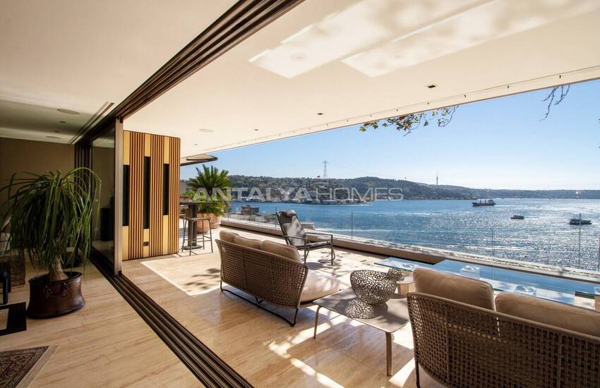 Duplex Penthouse with Wonderful Bosphorus View in Besiktas Istanbul