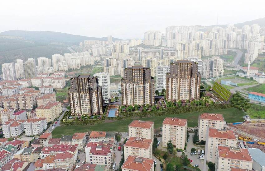 Apartments in a Luxe Housing Project in Istanbul Maltepe