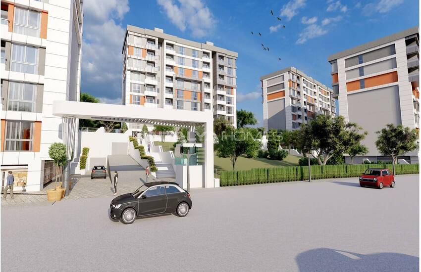Sea View Apartments with Rich Facilities in Istanbul Maltepe