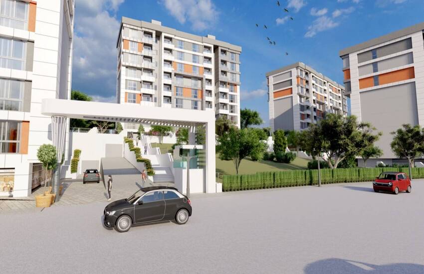 Sea View Apartments with Rich Facilities in Istanbul Maltepe