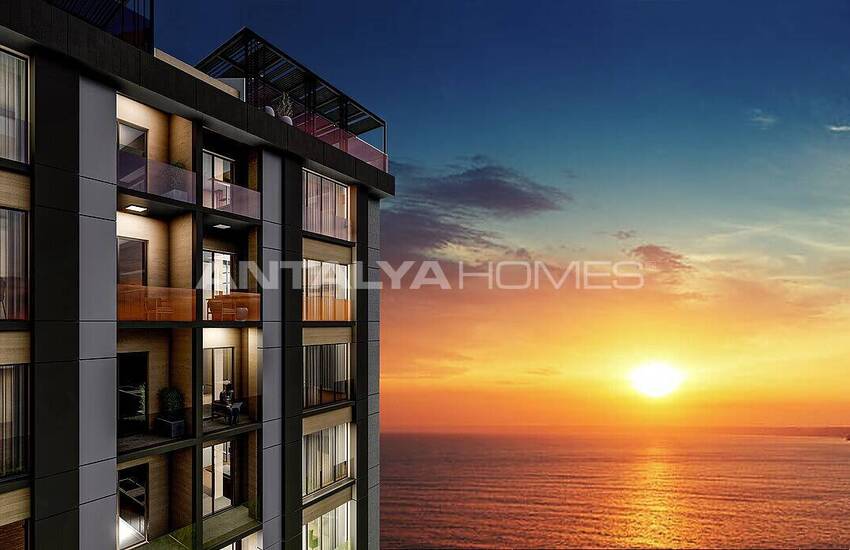 Nieuwe Appartementen Met Uitzicht Op Zee In Istanbul Tuzla