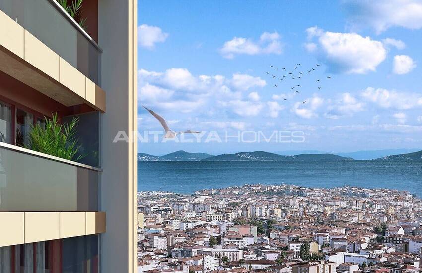 Sea View Properties Close to Metro and Airport in Istanbul