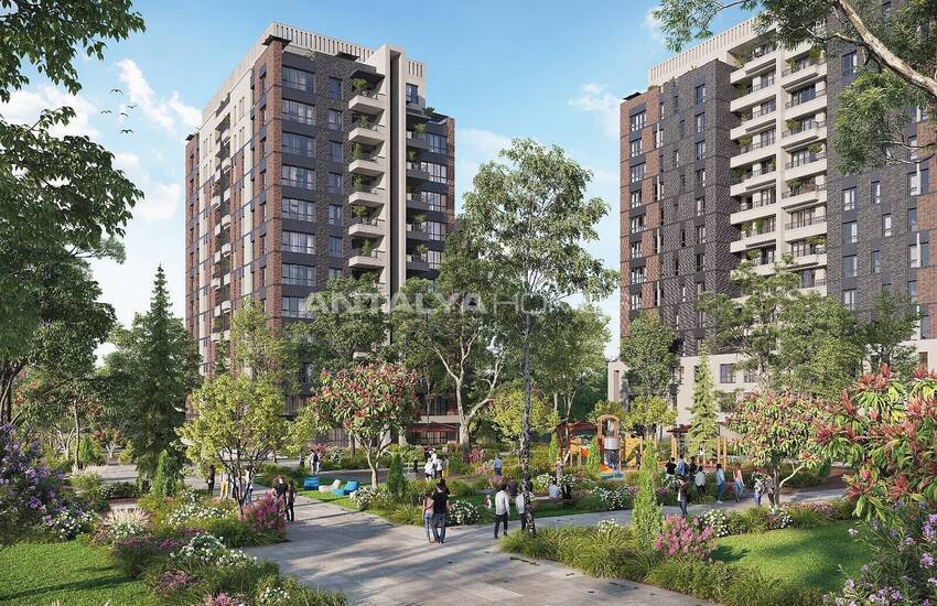 New Flats Close to Metro Station in Kartal Istanbul