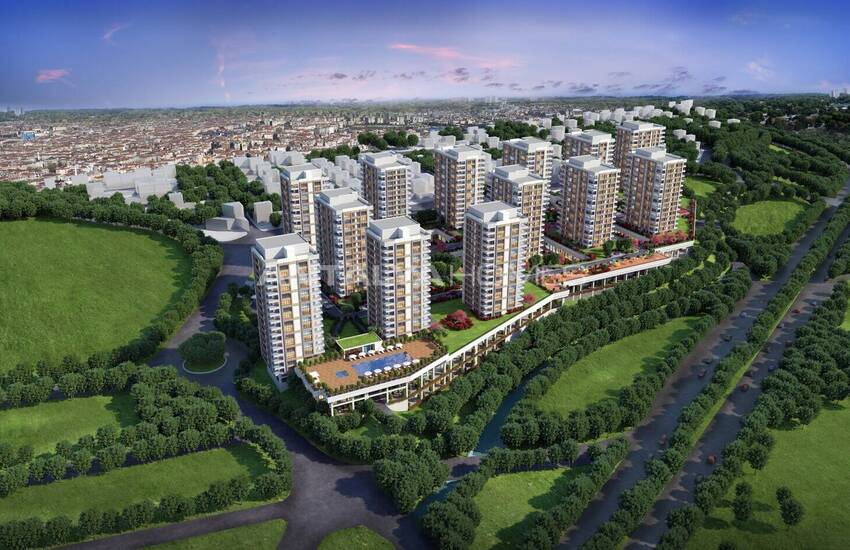 Apartments in Luxury Project with Shopping Mall in Istanbul