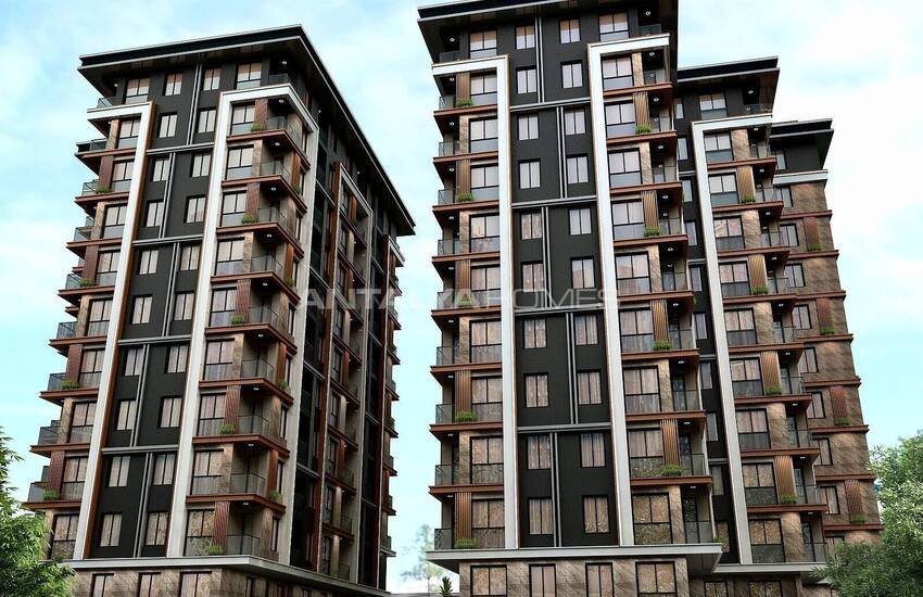 Moderne Wohnungen In Einem Luxus-projekt In Istanbul Eyupsultan
