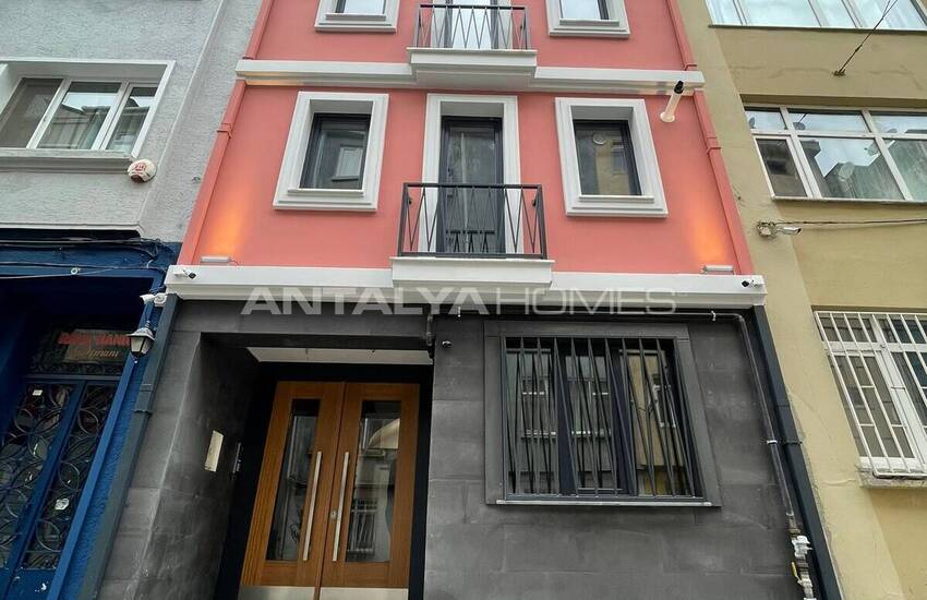 آپارتمان های کلید آماده مناسب برای سرمایه گذاری در بی اوغلو، استانبول