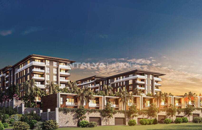 Spacious Flats in a Luxury Complex with Pool in Istanbul Pendik