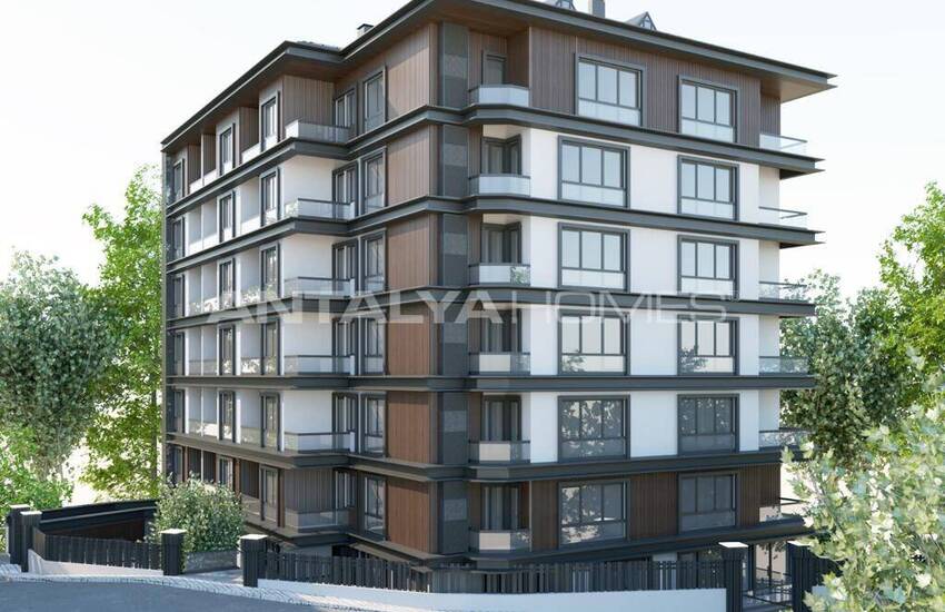 آپارتمان های بزرگ نزدیک به متروبوس در بشیکتاش استانبول