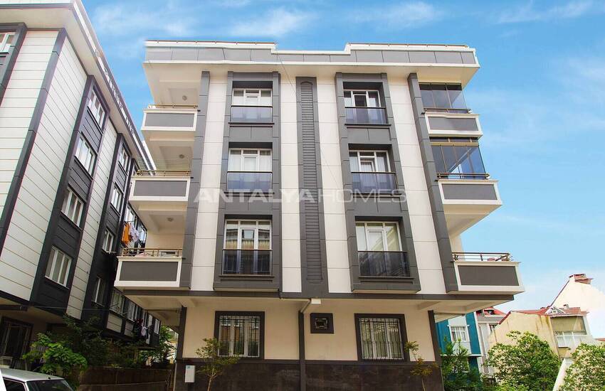 Spacious Duplex Flat with Large Terrace in Istanbul Arnavutkoy