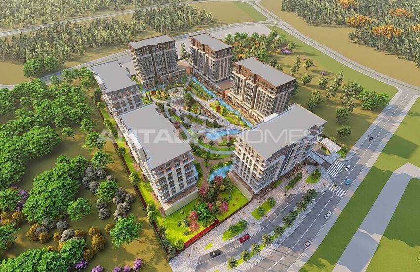 Investment Flats Close to the Metro in Istanbul Basaksehir