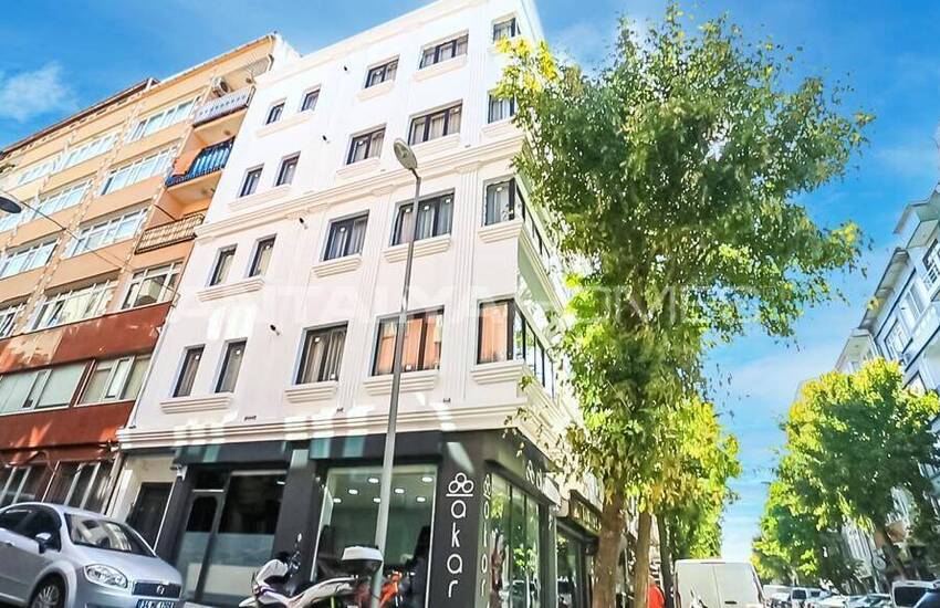 Fully Furnished Corner Building in Istanbul Aksemsettin