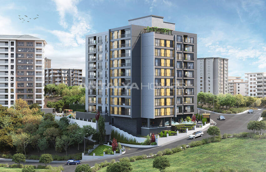 Appartementen Te Koop Met Een Mooie Sfeer In Kagithane