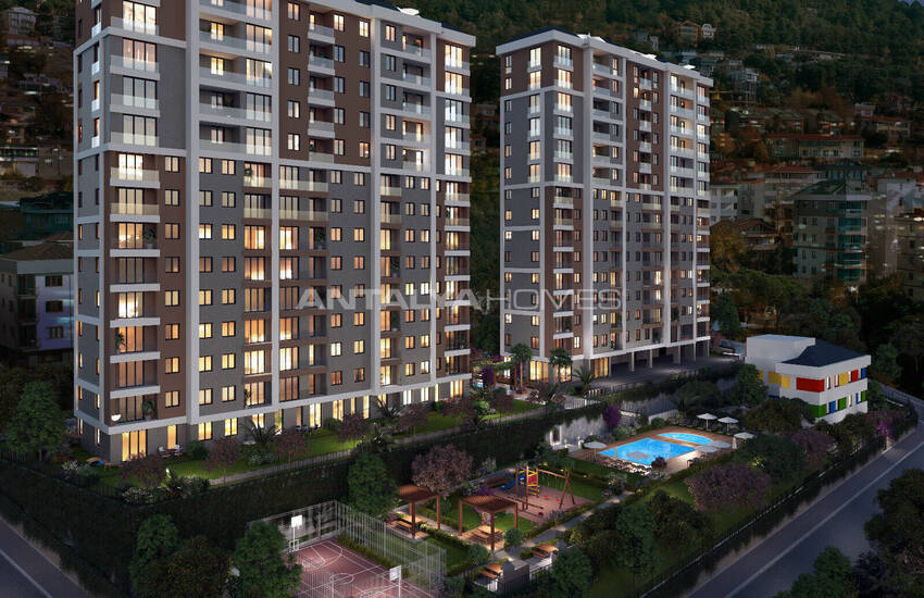 Appartementen Met Eilanden Uitzicht En Beveiliging In Istanbul Kartal