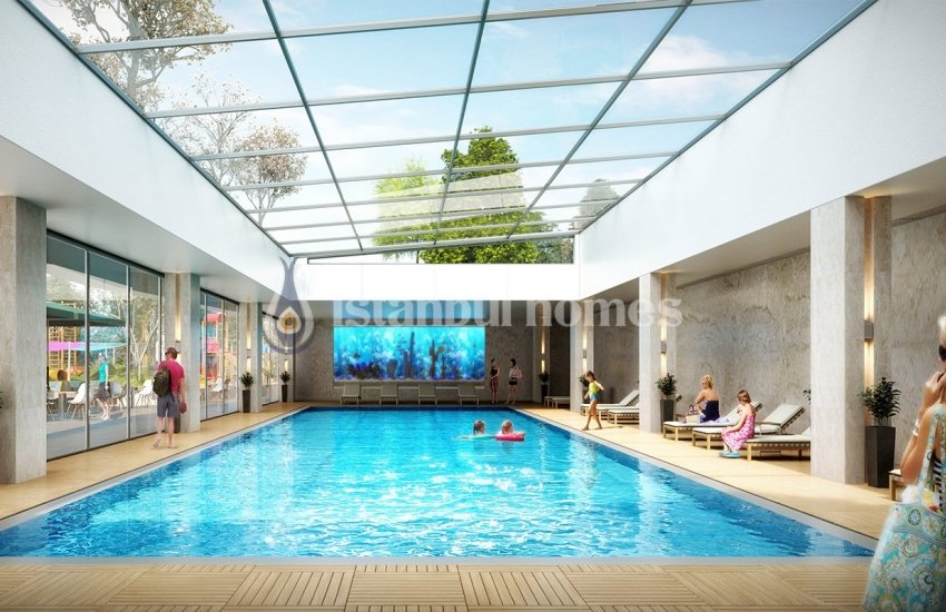 Luxurious Apartments with Contemporary Landscaping in Avcılar