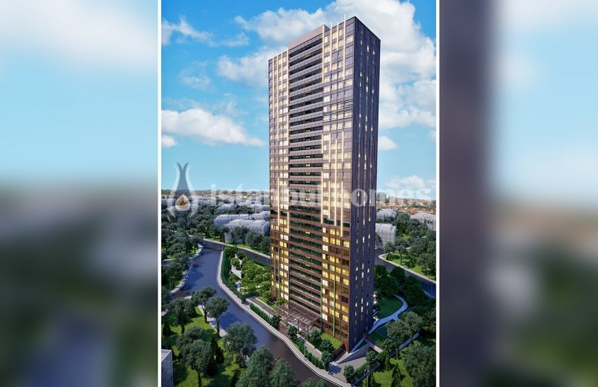 Luxury Real Estate Designed with Modular Architecture in Kadikoy