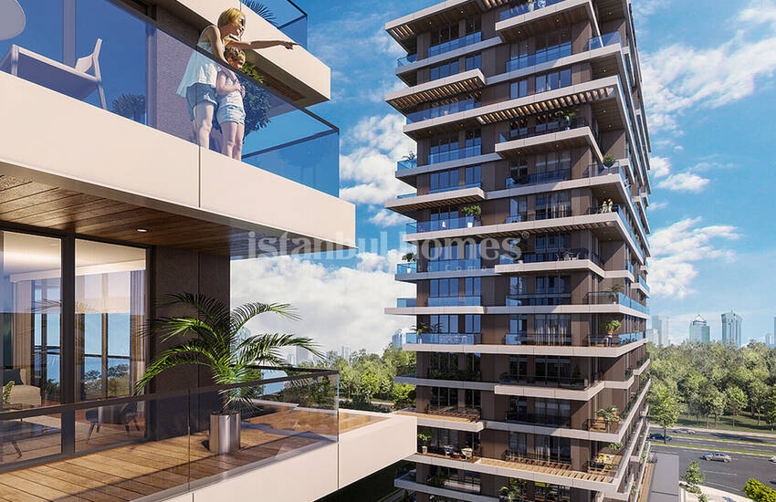 Istanbul, Kagithane Apartments in a Developing Area