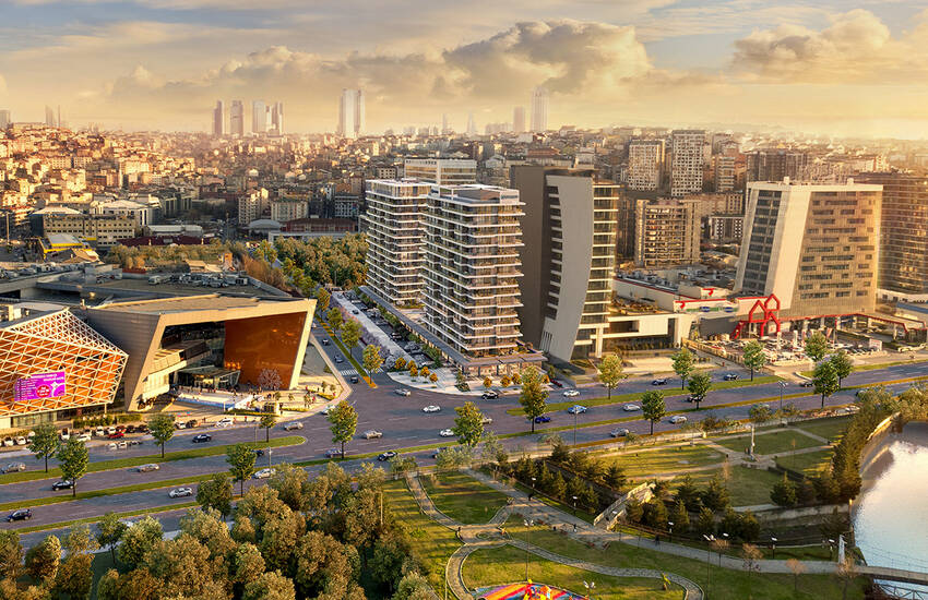 Istanbul, Kagithane Apartments in a Developing Area