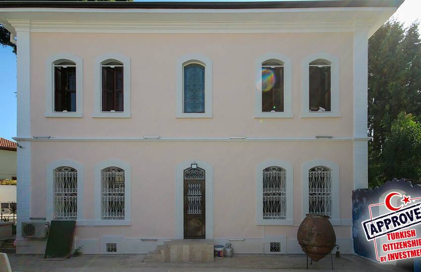 عمارت تاریخی با تضمین درآمد اجاره ای در کالئیچی آنتالیا 1