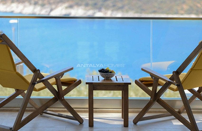 Sea View Spectacular Holiday House with Infinity Pool in Kalkan Turkey 11