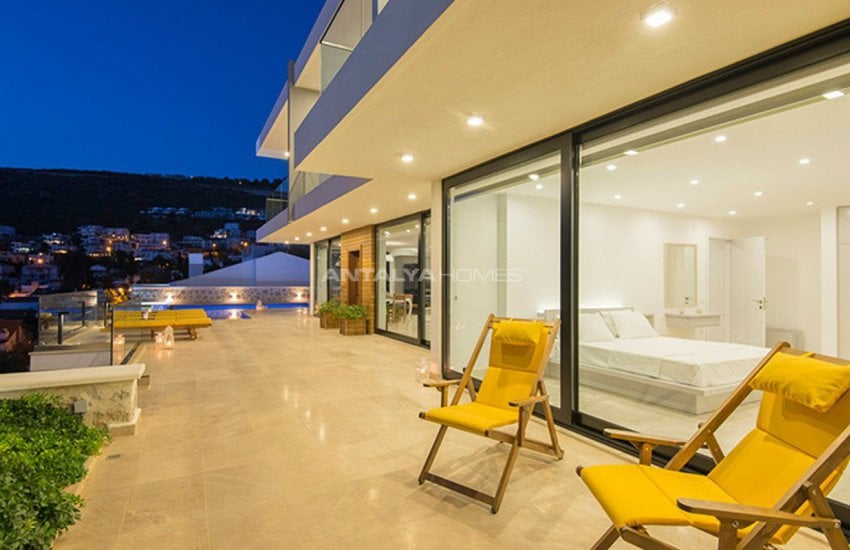 Sea View Spectacular Holiday House with Infinity Pool in Kalkan Turkey 3