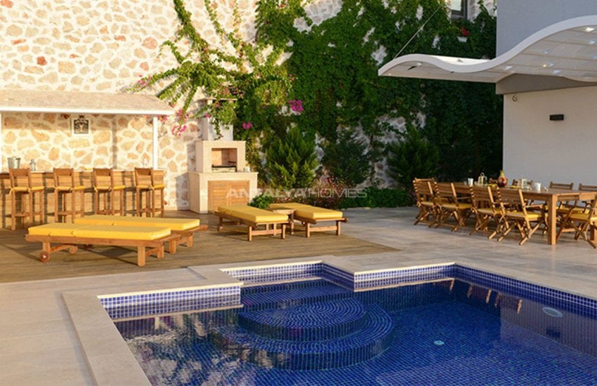 Sea View Spectacular Holiday House with Infinity Pool in Kalkan Turkey 8
