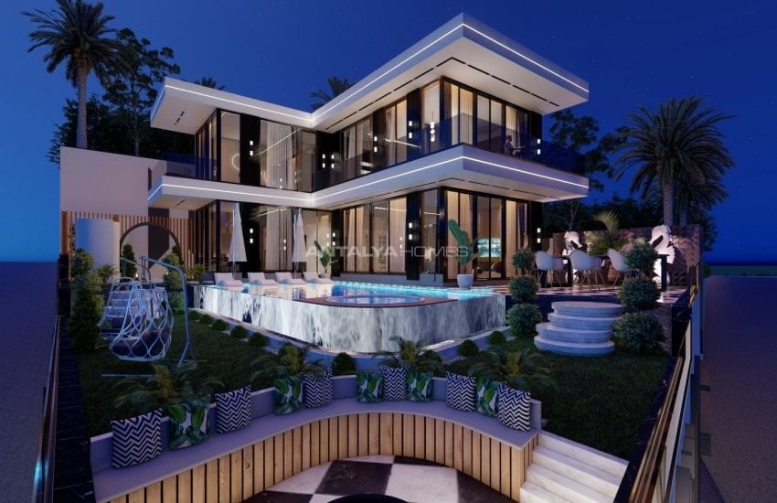 Exclusieve Villa Omgeven Door Natuur In Kargıcak Alanya 5