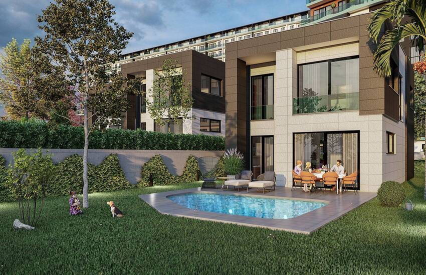 Zeezicht Villa's Met Prive Zwembad In Een Complex In Kocaeli 1