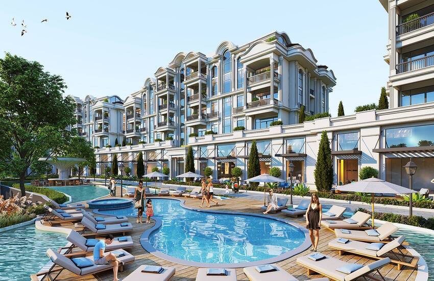 New Apartments with Garden and Master Bathrooms in Kocaeli 1