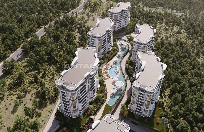 Apartments in Kocaeli in a Complex with Colorful Social Life