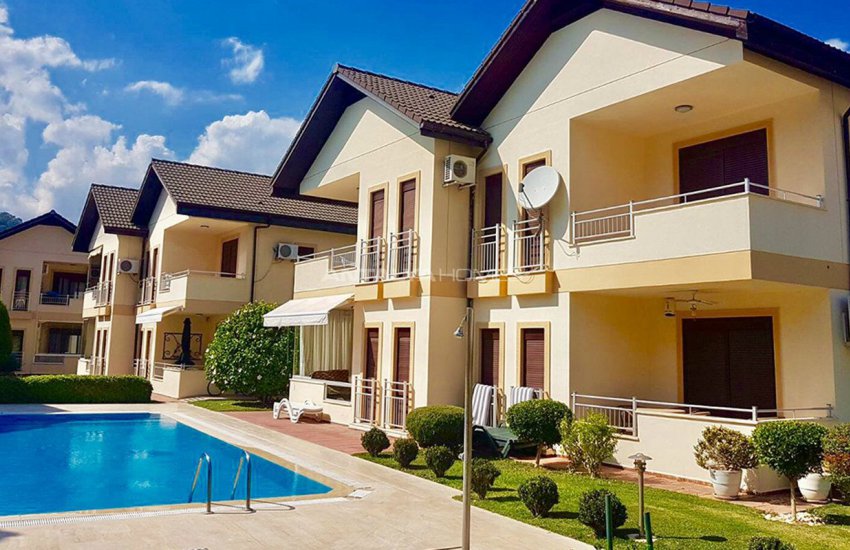 Semi-detached Houses in Kemer Center with Mountain View 5