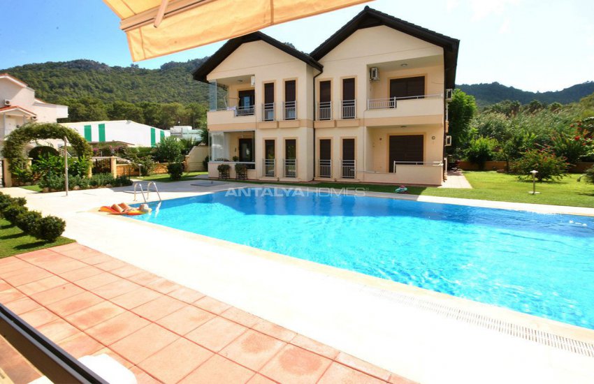 Semi-detached Houses in Kemer Center with Mountain View 6