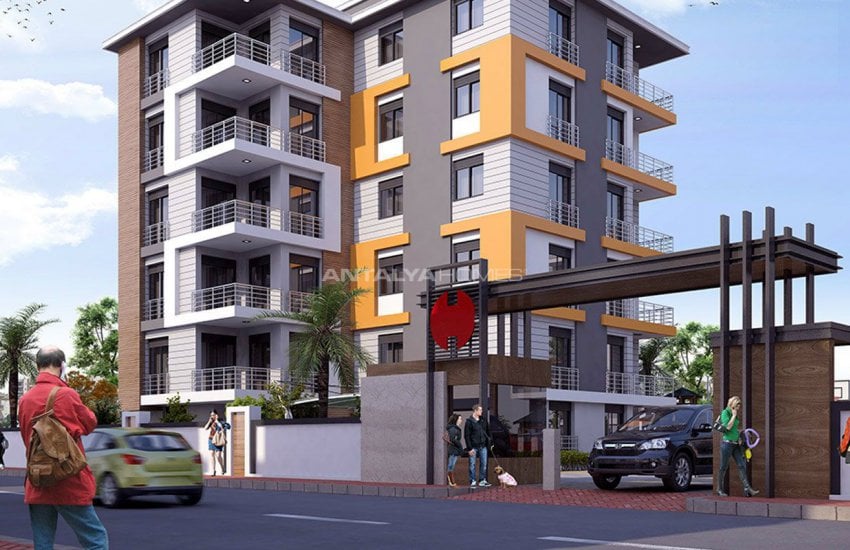 New Built Flats with Separate Kitchen in Antalya Kepez 3
