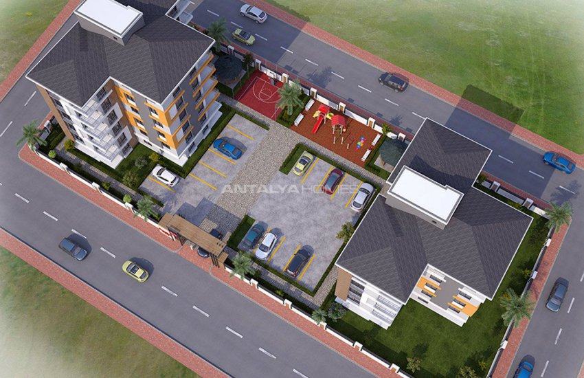 New Built Flats with Separate Kitchen in Antalya Kepez 4