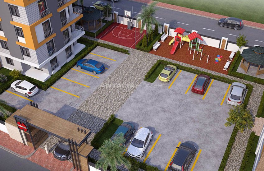 New Built Flats with Separate Kitchen in Antalya Kepez 6