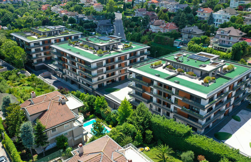 آپارتمان های کم ارتفاع برای فروش در مجتمع معتبر در بیکوز، استانبول 1