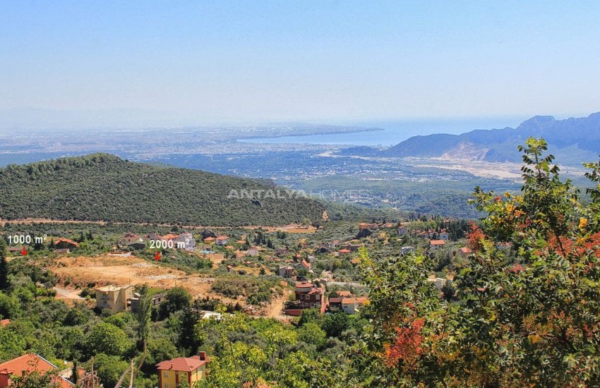 زمینی با دید دریا برای فروش در آنتالیا 3