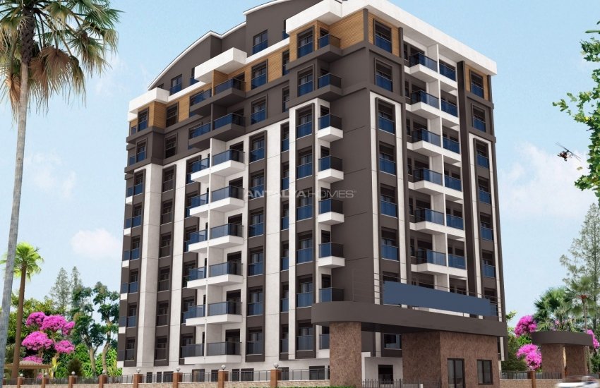 Квартиры на Продажу в Анталии в Благоустроенном Жилом Комплексе 1